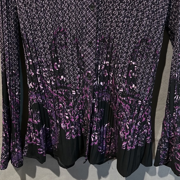 Fred David stretch blouse - Picture 2 of 6